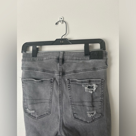 American eagle grey jeans size 8 short - Picture 5 of 6